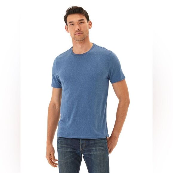 THREADS 4 THOUGHT® Baseline tri blend crew TEE blue size XL Stitch Fix nwt - Picture 1 of 8